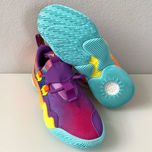 Adidas Trae Young Signature Series Tie Dye Basketball Shoes Men’s Size 9